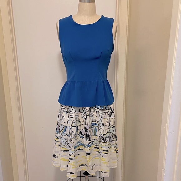 City Print Skirt - Uniform John Paul Richard - Picture 3 of 4